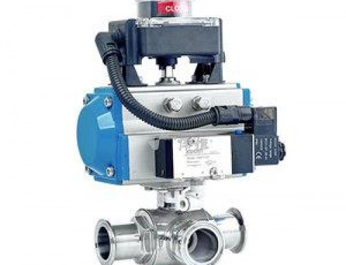 Sanitary 3 Way Ball Valves