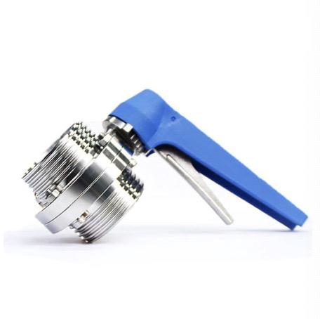 4.Threaded Stainless Steel Butterfly Valves